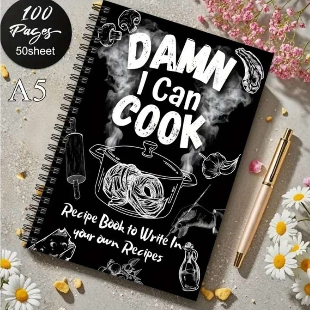 Black Recipe Book - Damn I Can Cook